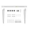 InLine 59998A Suporte para unidade exterior de ar condicionado split ou bomba de calor, branco