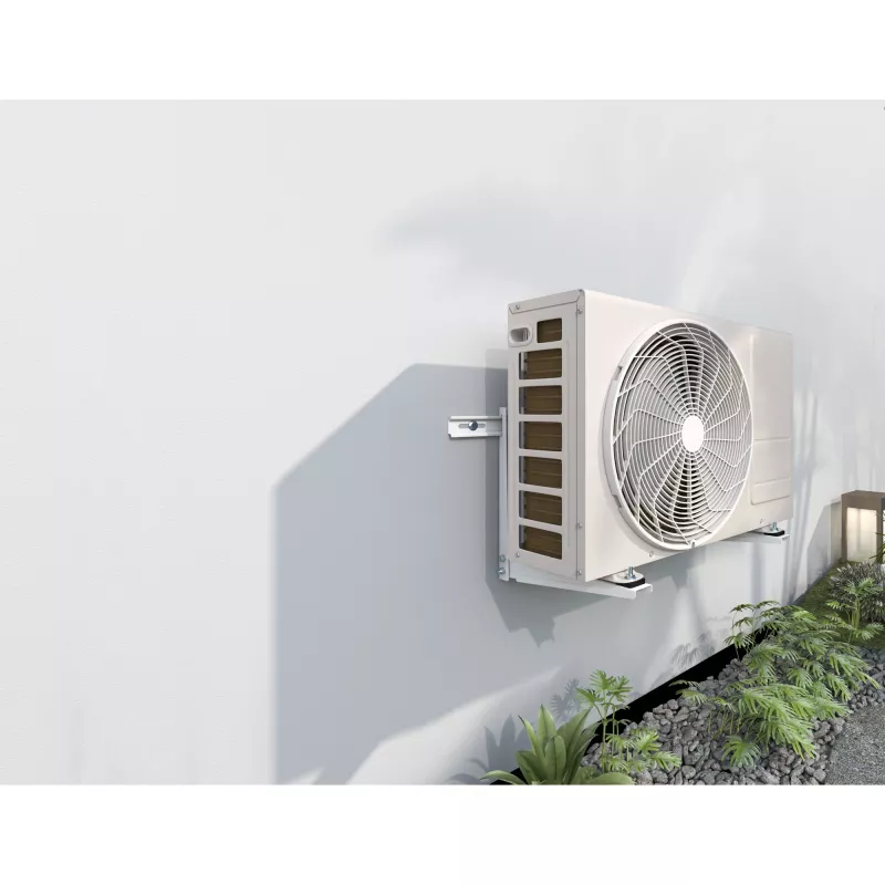 InLine 59998A Suporte para unidade exterior de ar condicionado split ou bomba de calor, branco