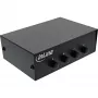 Comutador série manual InLine 4 portas RS232 Sub-D 9 pinos com fios