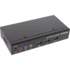 Extensor KVM DVI USB InLine sobre cabo TP com áudio até 50 m