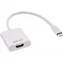 Conversor de vídeo USB InLine, ficha USB-C para conector fêmea HDMI (DP Alt Mode) 4K/60Hz