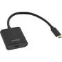 Conversor de vídeo USB InLine, ficha USB-C para Mini-DisplayPort, 4K/60Hz, preto
