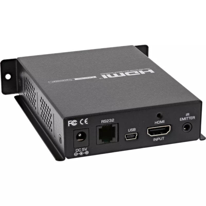 Extensor KVM InLine 64601 4K HDMI USB sobre IP até 100 m