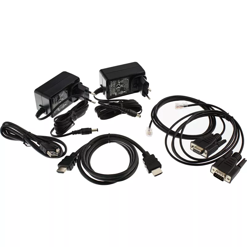 Extensor KVM InLine 64601 4K HDMI USB sobre IP até 100 m