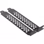 Conjunto de chapas para slots PCI / PCI-E InLine, perfurado, 2 unid., preto
