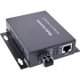 Conversor de mídia de rede InLine 66659F 10000 Mbit/s 1310 nm monomodo preto
