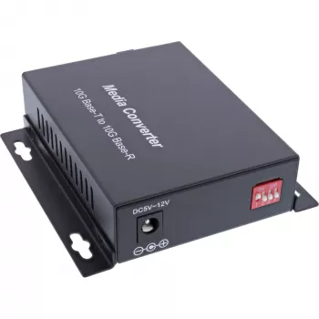 Conversor de mídia de rede InLine 66659F 10000 Mbit/s 1310 nm monomodo preto