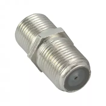 Adaptador F SAT InLine 2x conector fêmea para extensões de cabo 10 unid.