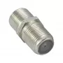 Adaptador F SAT InLine 2x conector fêmea para extensões de cabo 10 unid.