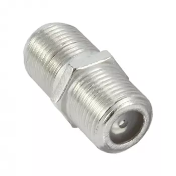 Adaptador F SAT InLine 2x conector fêmea para extensões de cabo 10 unid.