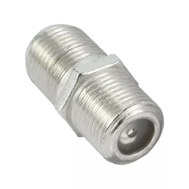 Adaptador F SAT InLine 2x conector fêmea para extensões de cabo 10 unid.
