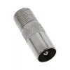 Adaptador coaxial IEC ficha macho antena para conector fêmea F InLine 69915D