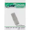 Adaptador coaxial IEC ficha macho antena para conector fêmea F InLine 69915D