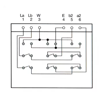 Tomada telefónica de superfície InLine TAE-N/F/N (alemão)