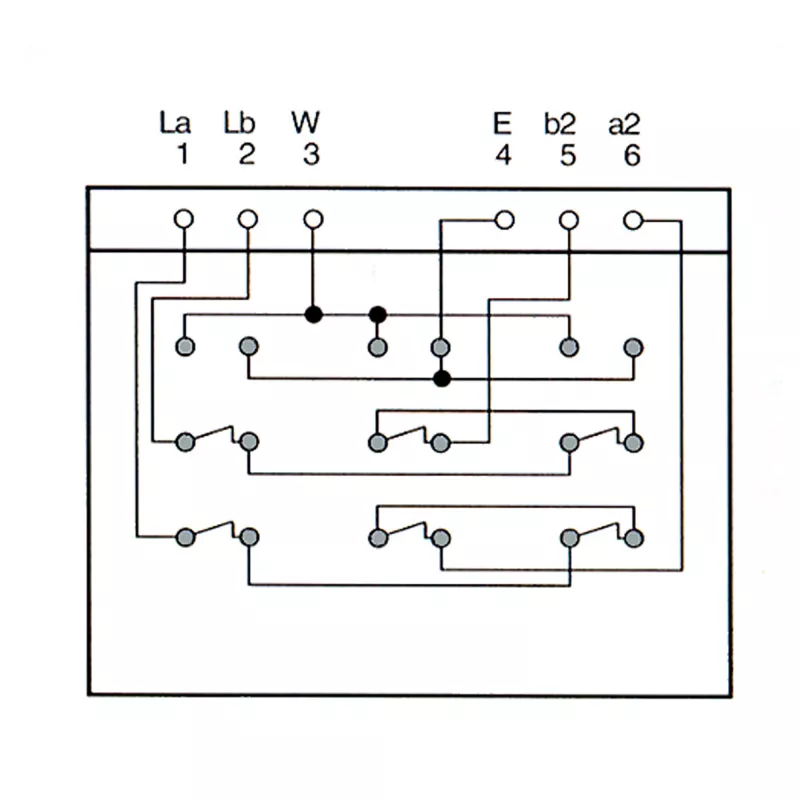 Tomada telefónica de superfície InLine TAE-N/F/N (alemão)