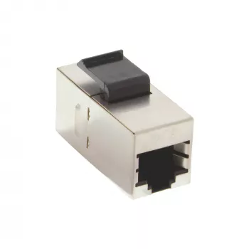 Módulo RJ45 InLine conector fêmea para fêmea SNAP-In Cat.6 STP 74206M