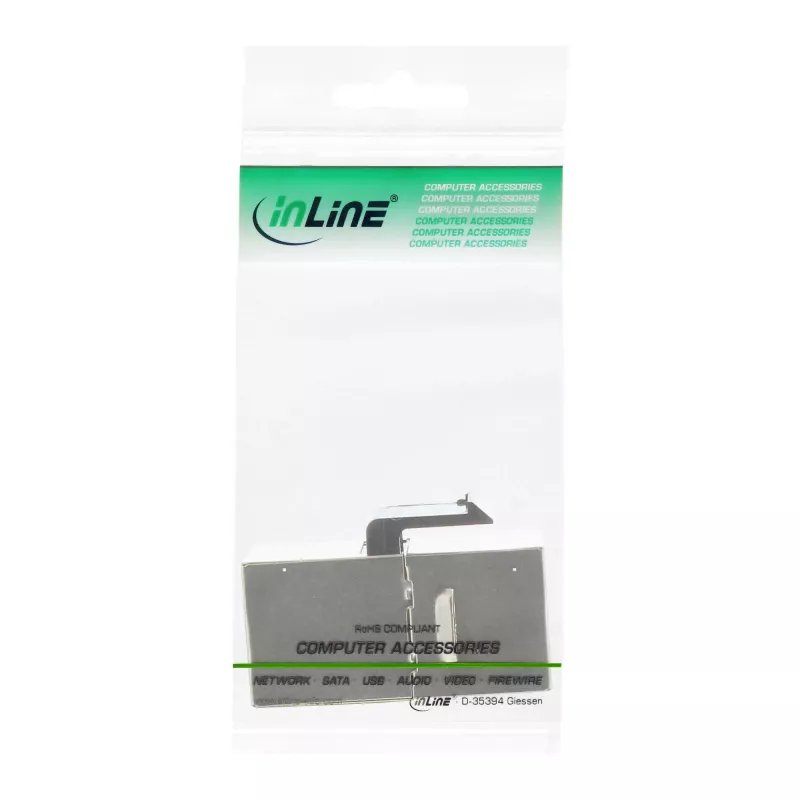 Módulo RJ45 InLine conector fêmea para fêmea SNAP-In Cat.6 STP 74206M