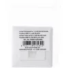 Conjunto de moldura InLine para 1x RJ45 conector fêmea/inserto LSA, Keystone SNAP-In, branco RAL9010