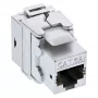 Módulo Snap-In RJ45 Keystone Jack InLine Premium Cat.6a, com tampa de proteção contra pó