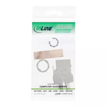 Módulo Snap-In RJ45 Keystone Jack InLine 76202F Cat.6a