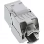 Módulo Snap-In RJ45 Keystone Jack InLine Cat.8.1 plano metálico 1 unid.