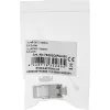 Módulo Snap-In RJ45 Keystone Jack InLine Cat.8.1 plano metálico 1 unid.