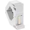 Suporte Keystone InLine para calha DIN, 1 porta, cinzento claro