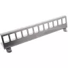 InLine 76203I Fixação snap-in Keystone metálica para calha DIN, 12 portas