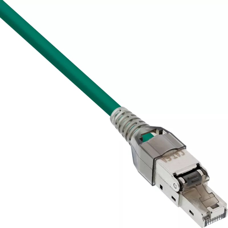 InLine Ficha RJ45 Cat.6A 500MHz para montagem no campo blindada 76204A