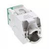 InLine Conector fêmea RJ45 Keystone, blindado, Cat.6A, verde, pack de 8
