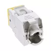 InLine Conector fêmea RJ45 Keystone, blindado, Cat.6A, amarelo, pack de 8