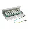 InLine Patch Panel Cat.6 8 portas para secretária cinzento RAL7035