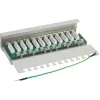 InLine Patch Panel Cat.6 12 portas para secretária/parede cinzento-claro RAL7035