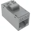 InLine Conector fêmea RJ45 Keystone, não blindado, Cat.6A, pack de 8, cinzento