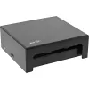 InLine Caixa de ponto de consolidação de secretária 6x Keystone RJ45, metal, preto RAL9005