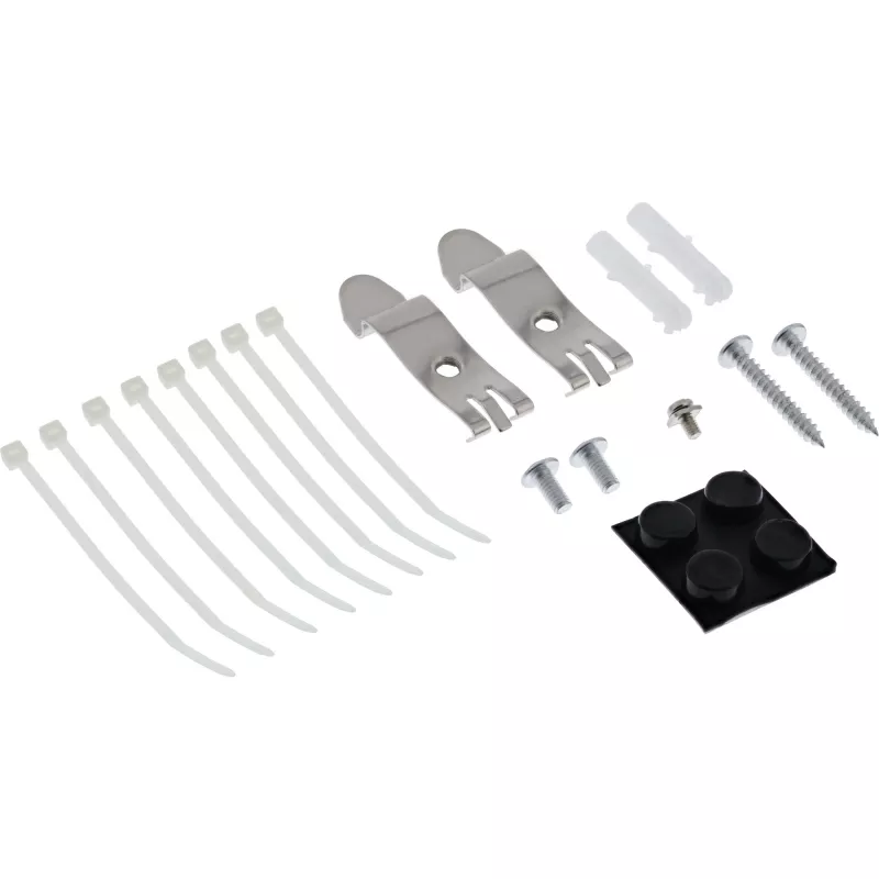 InLine Caixa de ponto de consolidação de secretária 8x Keystone RJ45, metal, RAL7035