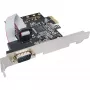 InLine Placa de interface 1 porta série 9 pinos PCIe, InLine, 76618D