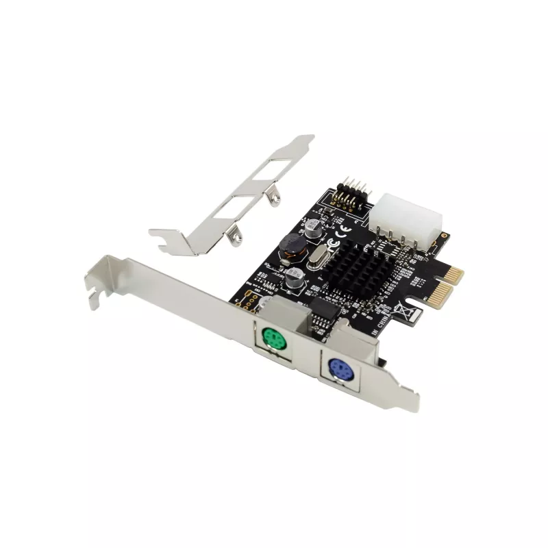 InLine Placa de interface 2x PS/2 USB header PCIe macho 0,48 Gbit/s