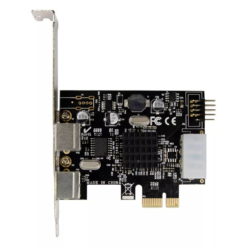InLine Placa de interface 2x PS/2 USB header PCIe macho 0,48 Gbit/s