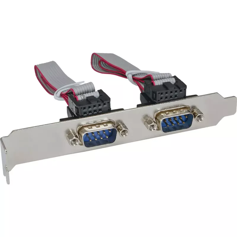 InLine Placa de interface 1 porta paralela 25 pinos + 2 portas série 9 pinos PCIe
