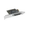 InLine Placa de interface porta paralela controlador ECP + EPP + SPP PCI-E