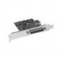 InLine Placa de interface porta paralela controlador ECP + EPP + SPP PCI-E