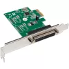 Adaptador paralelo interno InLine 76625E PCIe macho WCH CH382L
