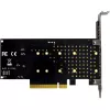 InLine 76660N Placa de interface M.2 interna PCIe macho 64 Gbit/s
