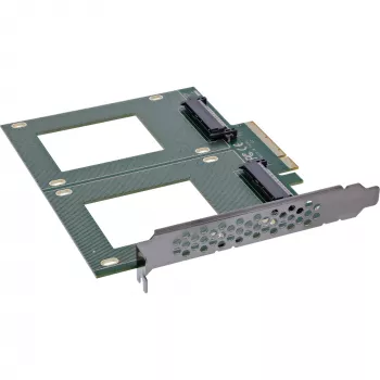 InLine 76660P Adaptador U.2 interno PCIe macho 4 Gbit/s 3,3 V