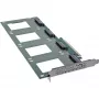 InLine 76660R Placa de interface U.2 interna PCIe macho 4 Gbit/s