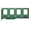 InLine 76660R Placa de interface U.2 interna PCIe macho 4 Gbit/s