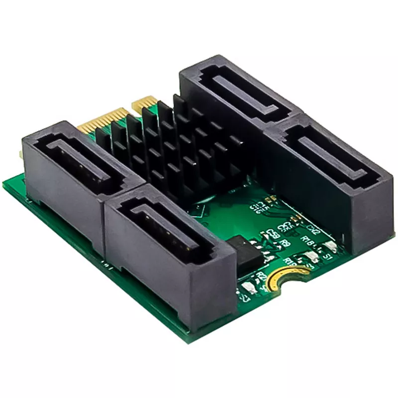 InLine 76660U Placa de interface SATA interna M.2 para SATA 6 Gbit/s