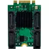 InLine 76660U Placa de interface SATA interna M.2 para SATA 6 Gbit/s