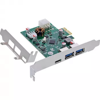 InLine 76661M Placa de interface/adaptador interno USB 3.2 Gen 1 (3.1 Gen 1), USB Type-C